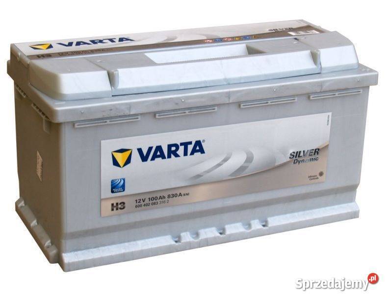 Akumulator Varta Silver Dynamic H3 100Ah830A