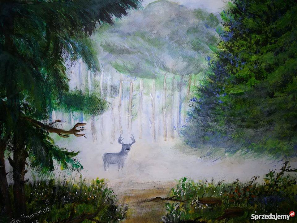 Obrazy ręcznie malowane warmińsko-mazurskie Elbląg