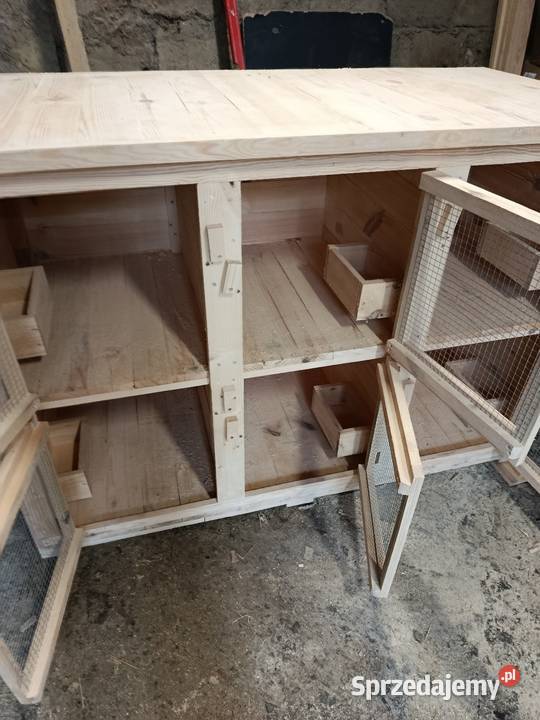 Klatki królików Syców