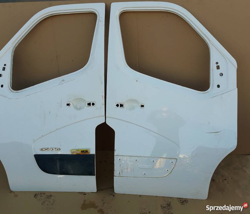 RENAULT MASTER III DRZWI LEWE PRAWE PRZÓD Bieleń