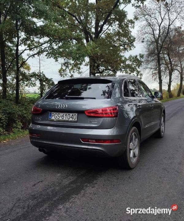 Audi Q3 quattro 20 tfsi Bogata navi led skóry 2000cm3 Q3 wielkopolskie Gostyń