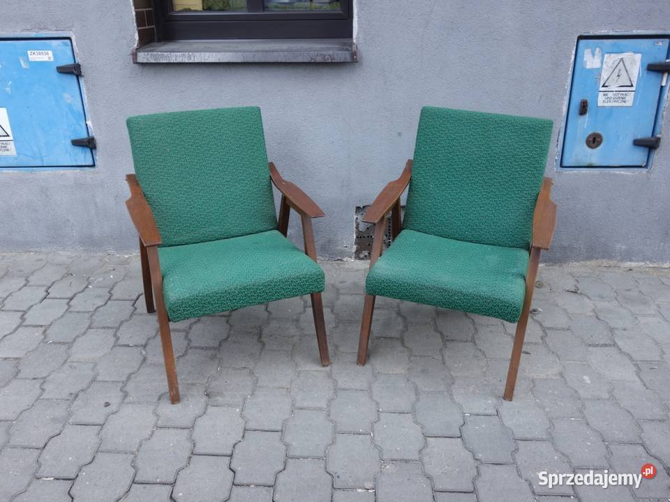 Fotele czeskie TON para czechosłowacja lata 60te śląskie Tarnowskie Góry sprzedam