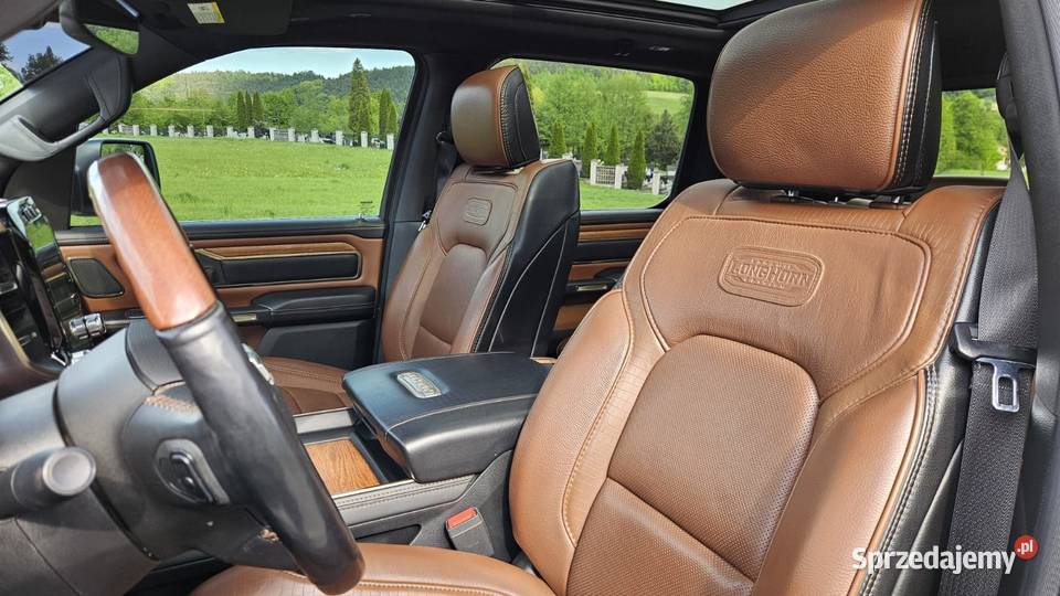 RAM 1500 57 Crew Cab Longbed Longhorn Sport 64m wspomaganie kierownicy małopolskie Jaśkowice