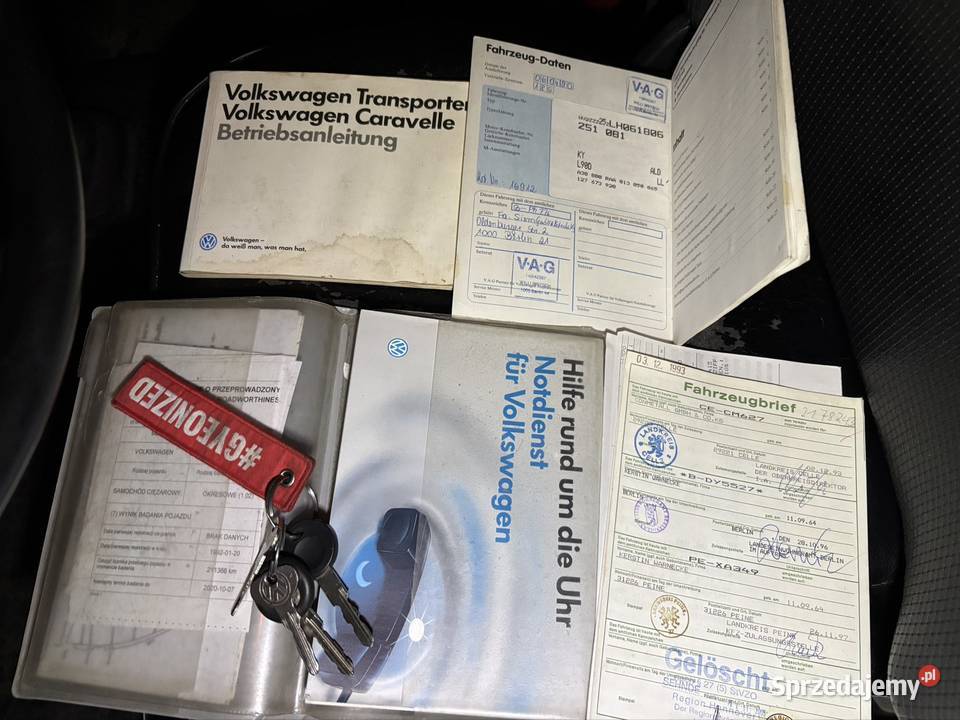 VW T3 17 Bus oryginalny niski przebieg świetny wielkopolskie Poznań