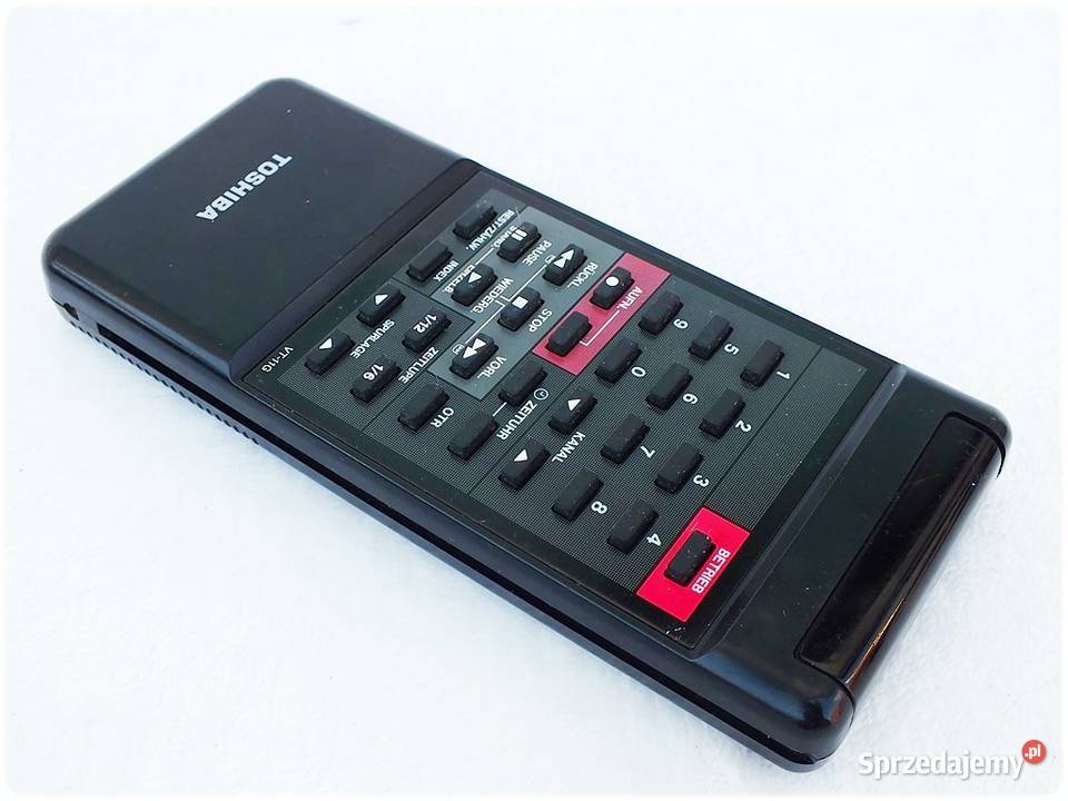 Pilot TOSHIBA VT11G do magnetowidów VHS ORYGINAŁ sprzedam