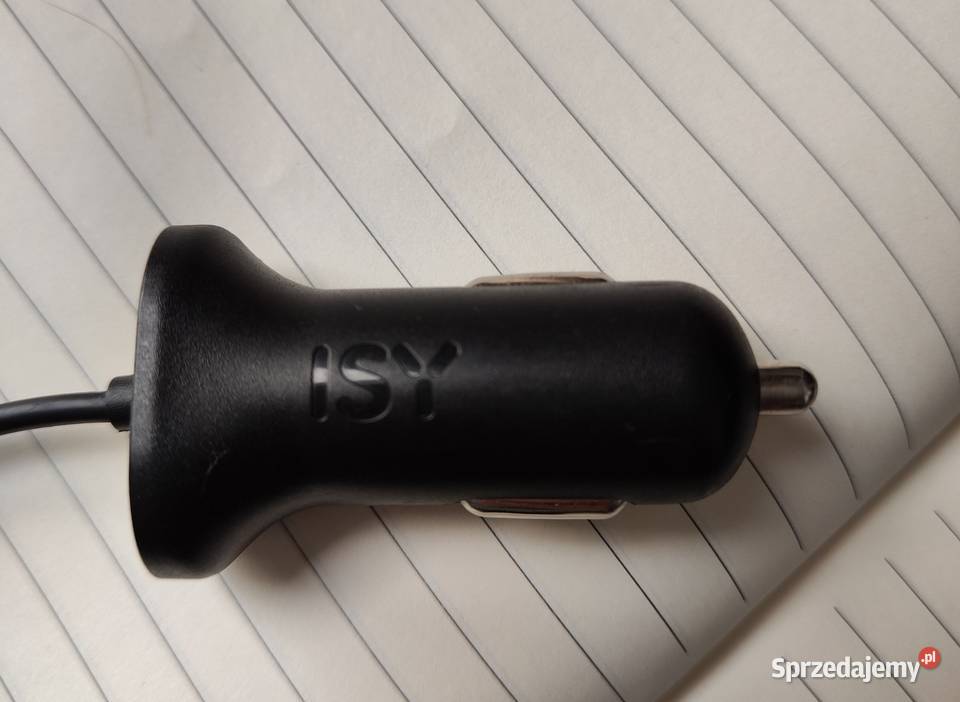 Ładowarka samochodowa micro USB 2A marki ISY Warszawa