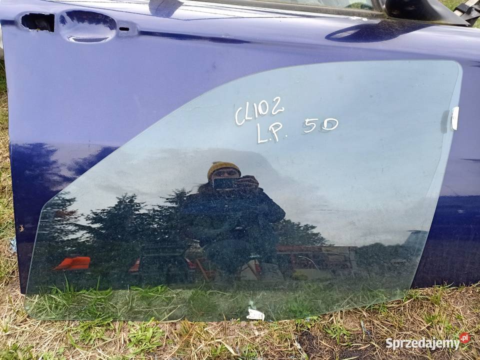 Szyba przednia lewa lewy przód renault Clio II 2 osobowe Szczecin