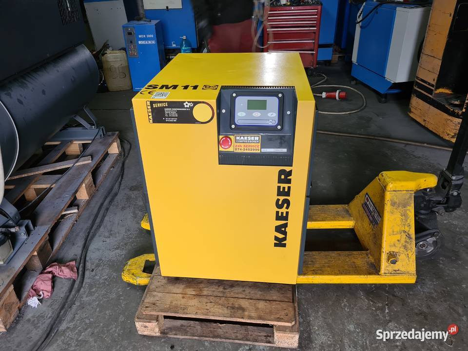 Kompresor śrubowy KAESER SM 11 75 kw Zduny