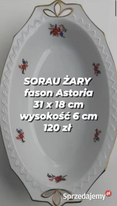 SORAU ŻARY model ASTORIA sosjerka elementy Pabianice