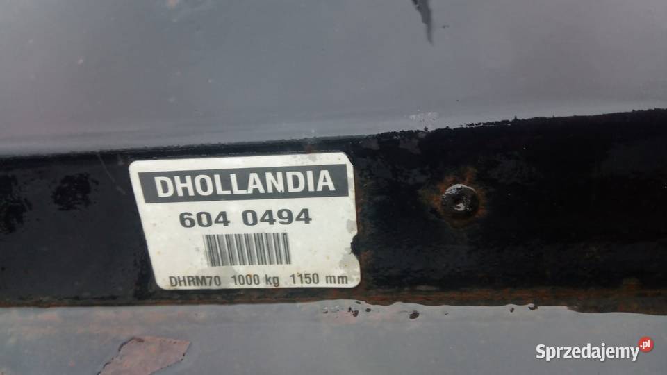 Winda załadowcza składana DHOLLANDIA 6040494 Rzędowice