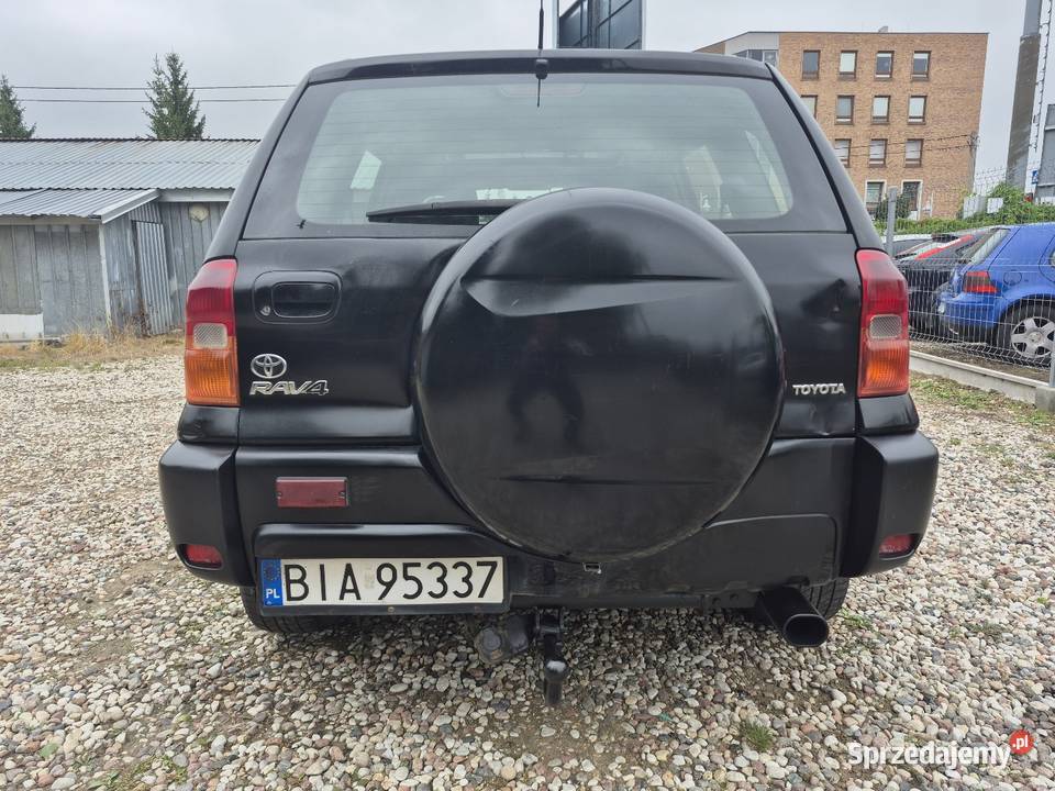 Toyota RAV4 20 Diesel 2001 4x4 HAK podlaskie Białystok
