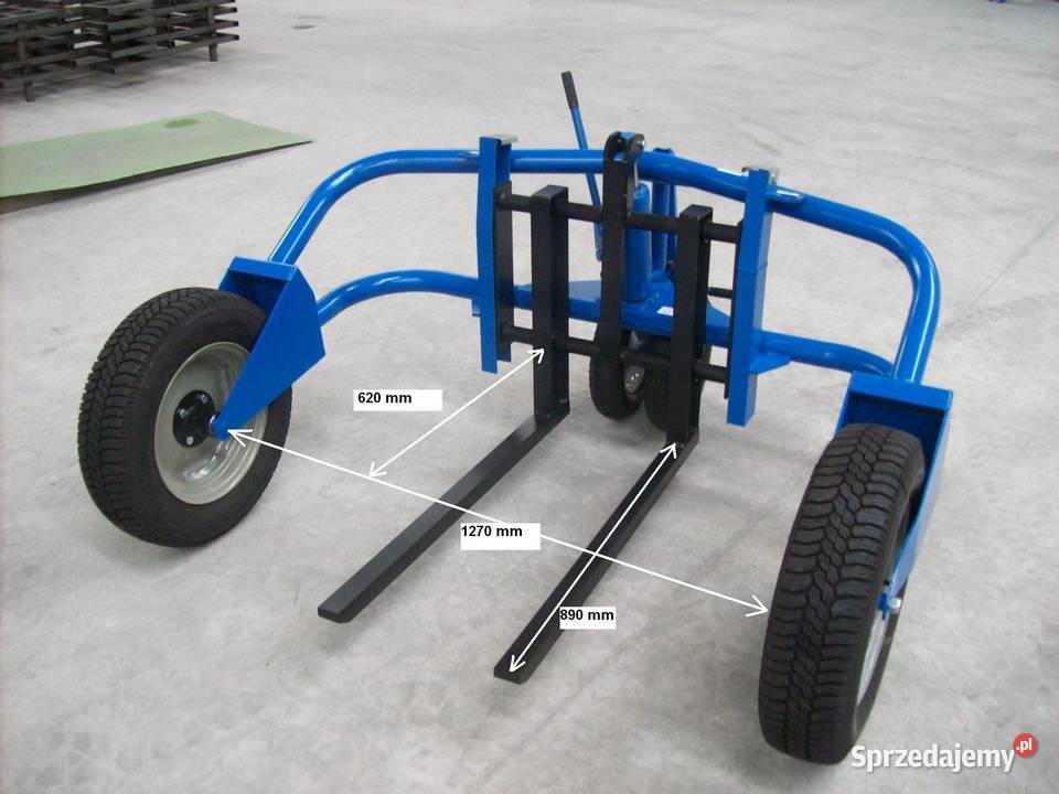 Wózek terenowy paleciak transportowy do palet 1500 kg
