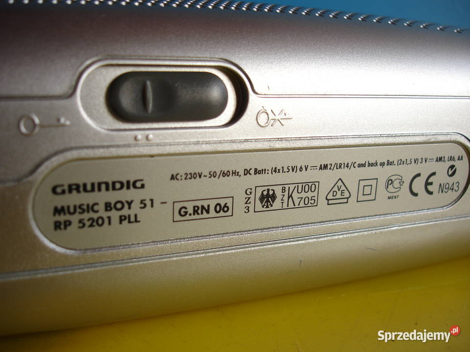 Radio GRUNDIG MUSIC BOY 51 RP5201 Zielona Góra