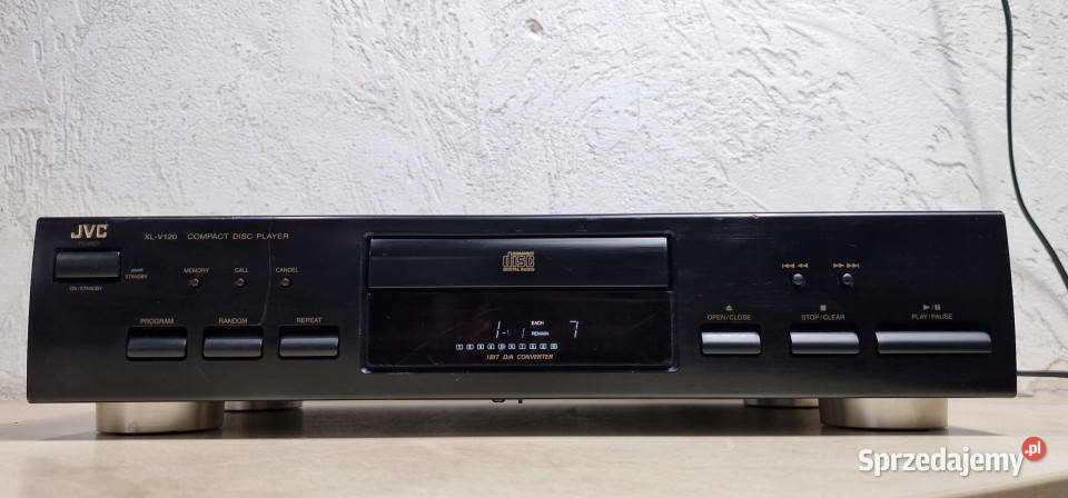 CD player JVC odtwarzacz kompakt XL V 120 XLV120 Międzychód