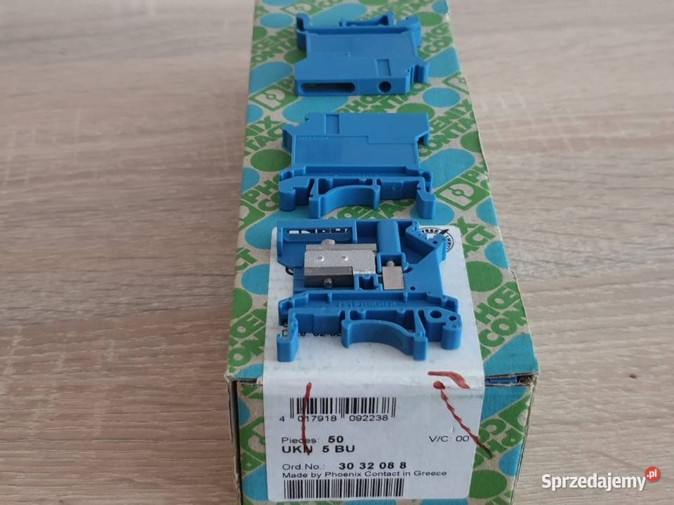 Złączka szynowa 50 UKN 5 BU Phoenix Contact Zielona Góra sprzedam