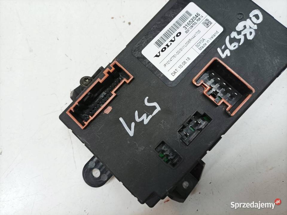 MODUŁ FOTELA 31652046 Citroen Berlingo I