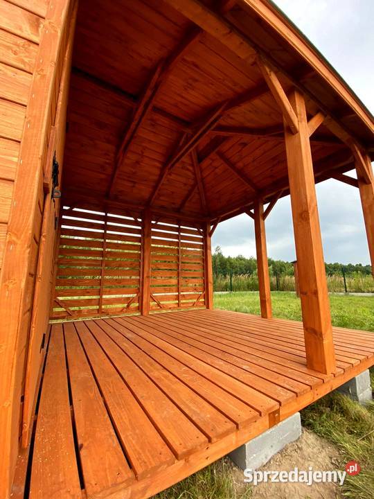 Altana ogrodowa z domkiem narzędziowym 3m x 6m łódzkie Łódź