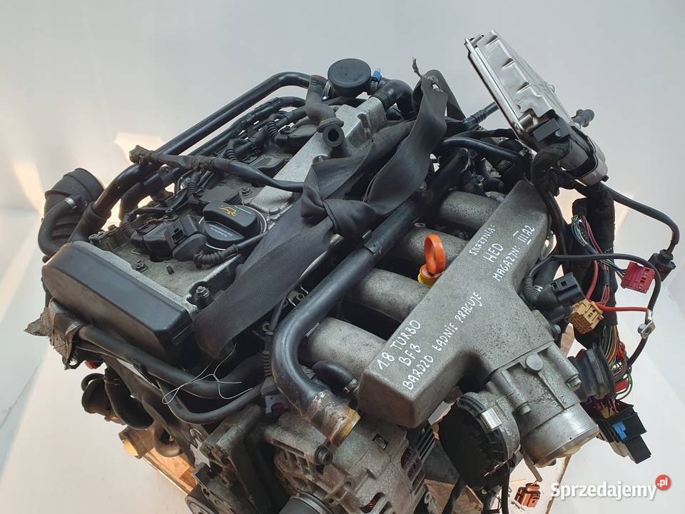 SILNIK KOMPLETNY Audi A4 B6 B7 18 T TURBO 163 Rudka