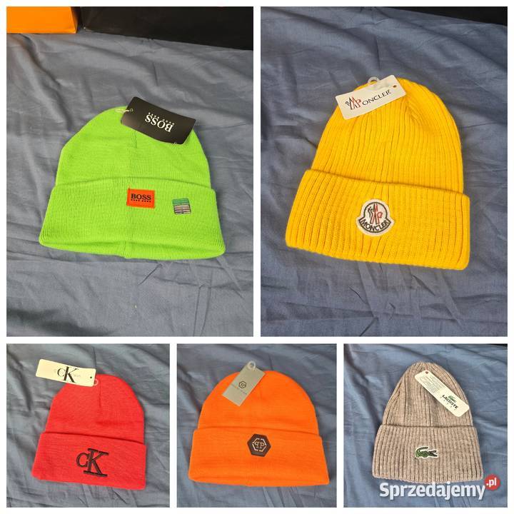 Czapki zimowe plein ck damskie meskie unisex Nakrycia głowy Wadowice