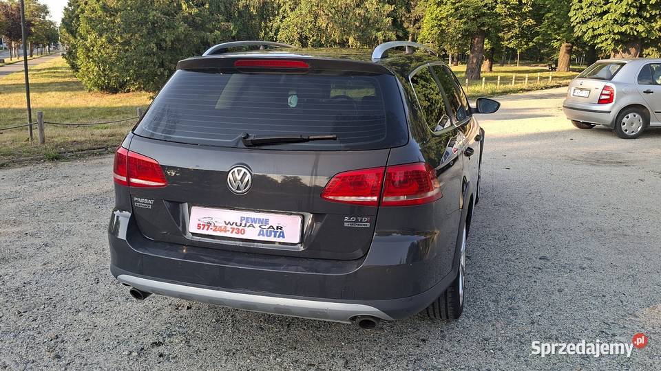 VOLKSWAGEN PASSAT ALLTRACK 4MOTIN AUTOMAT KLIMA Rok produkcji 2012 Wrocław sprzedam