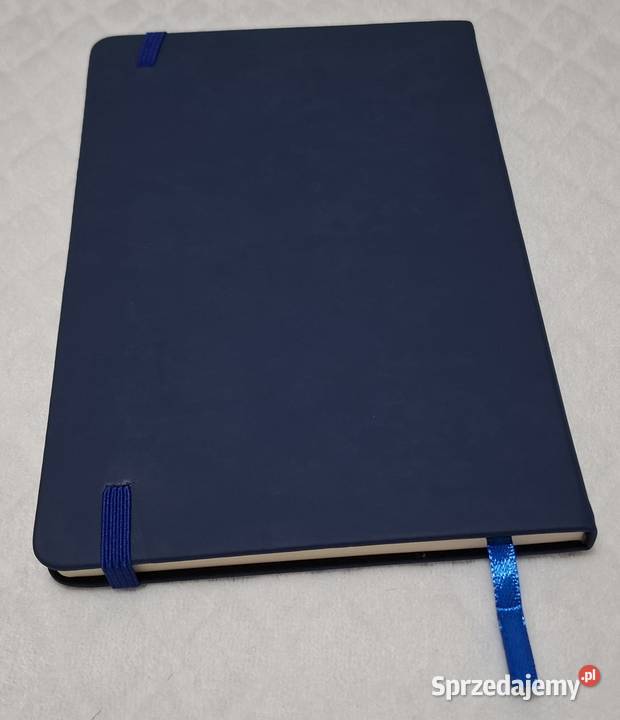 Zeszyt w linie z gumką spinającą i zakładką Artykuły szkolne Czeladź