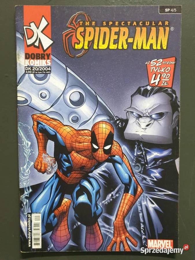 The Spectacular SpiderMan kompletna miniseria 5 Gdynia