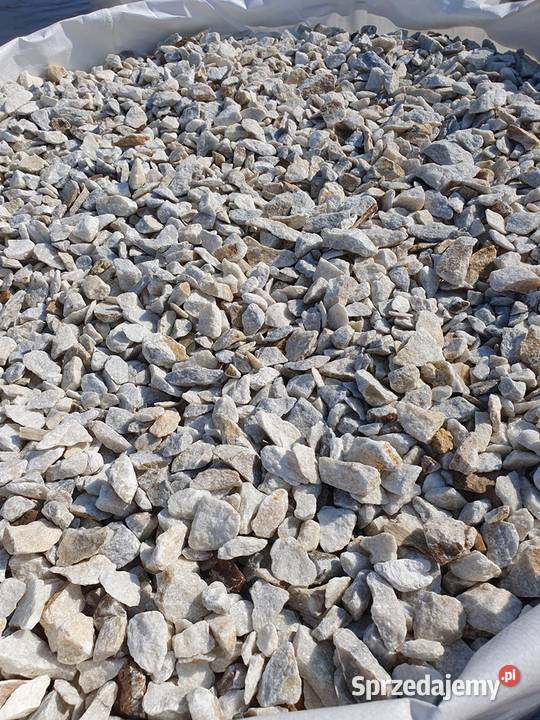 KWARC IVORY JASNY KWARC DO OGRODU KAMIENIE GRYS Bielawa