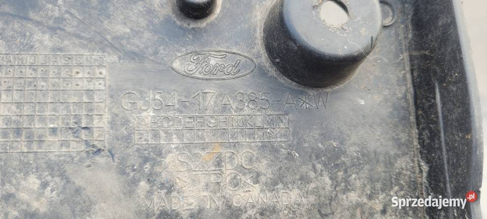 Ford Escape Kuga Mk2 LIFT PODKŁADKA POD TABLICE śląskie sprzedam