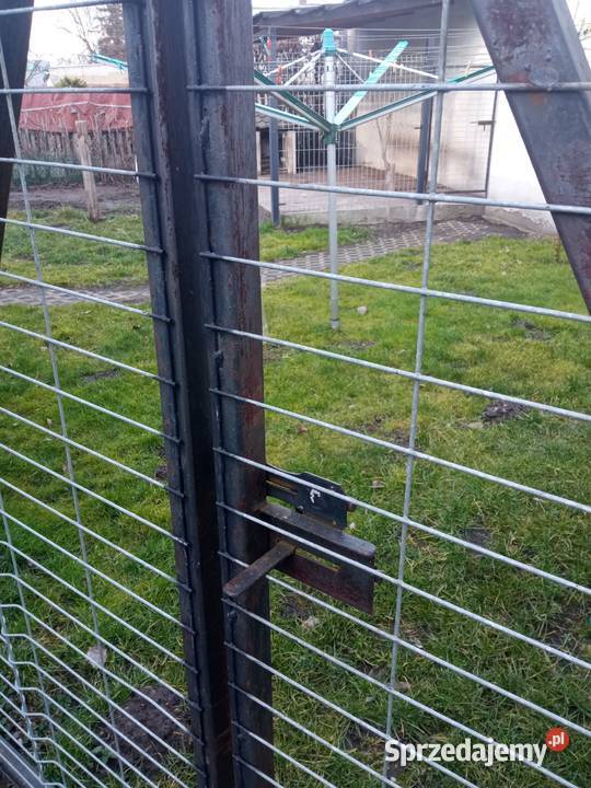 Brama dwuskrzydłowa z demontażu 220x180 Osieczna sprzedam