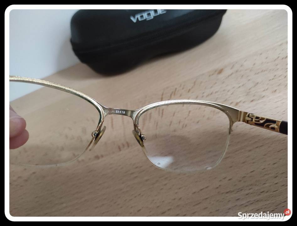 Vogue oprawki używane damskie okulary korekcyjne Płock