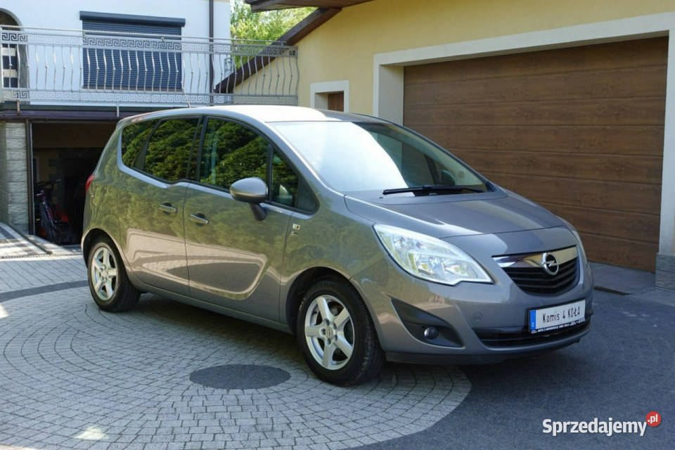 Opel Meriva Pół skóry Super Stan Klima GWARANCJA 4/5 mazowieckie Płońsk