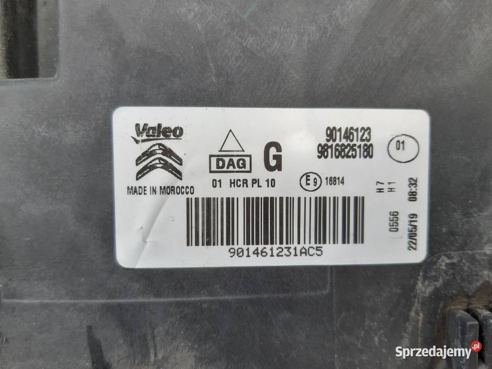 CITROEN BERLINGO IV REFLEKTOR LEWY LAMPA LEWA Bieleń