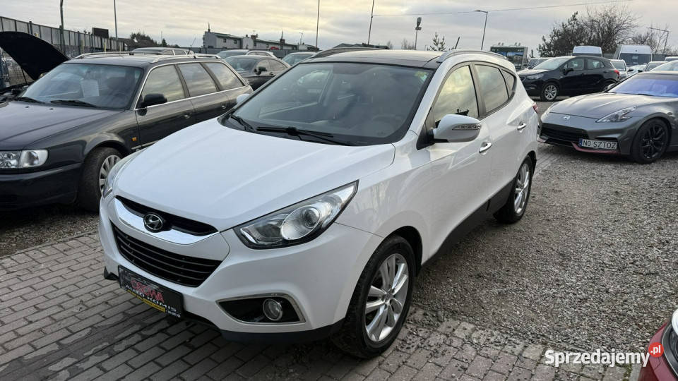 Hyundai ix35 20crdi 4x4 AWD skóry ledy Navi Zarejestrowany w Polsce Gdańsk