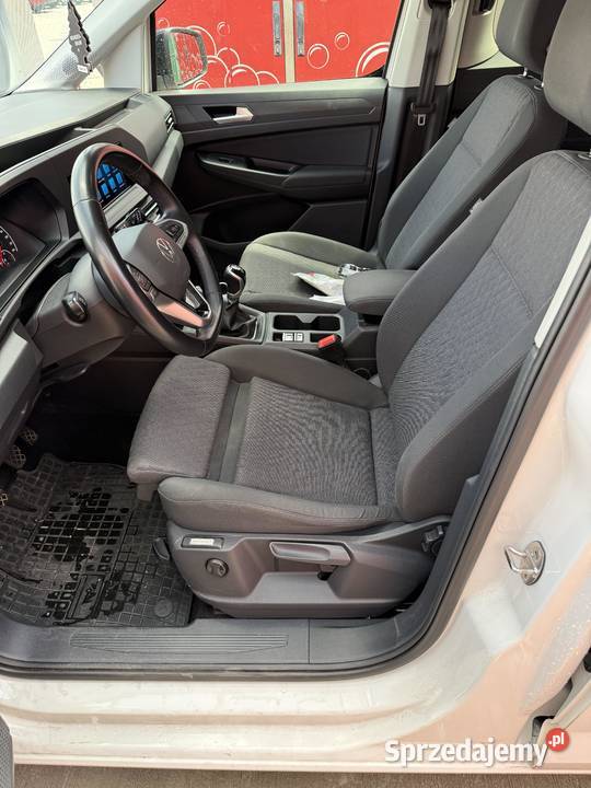 Volkswagen Caddy 5 2022r 20TDI 122 Polski Salon poduszka powietrzna podkarpackie Lubaczów