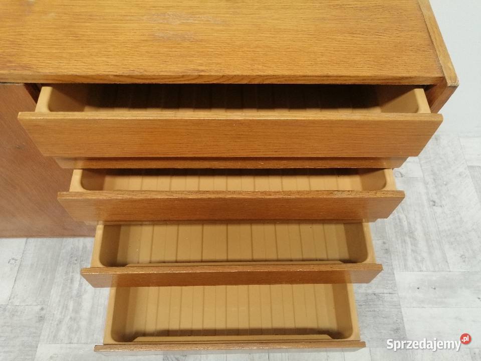 sideboard komoda długa bytomska Jiroutek duńska Radomsko sprzedam