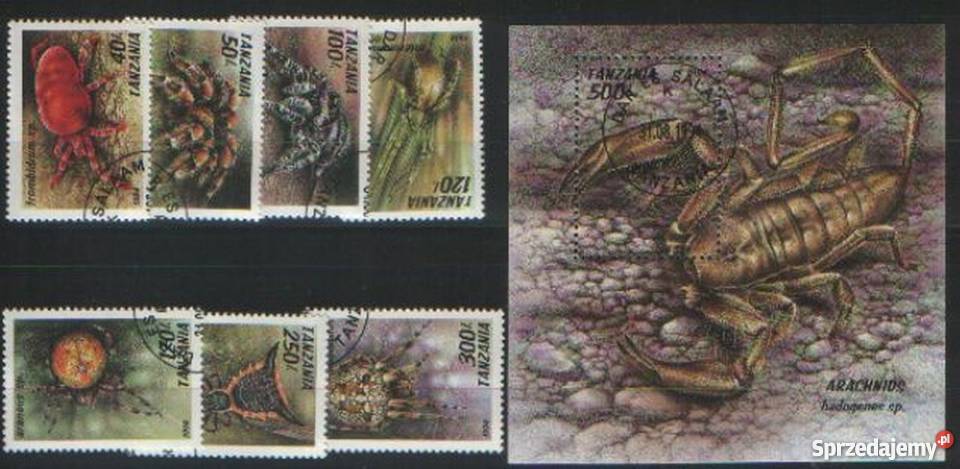 Zn Seria Tanzania Mi 1778 804 bl255 kas 1994 Gliwice