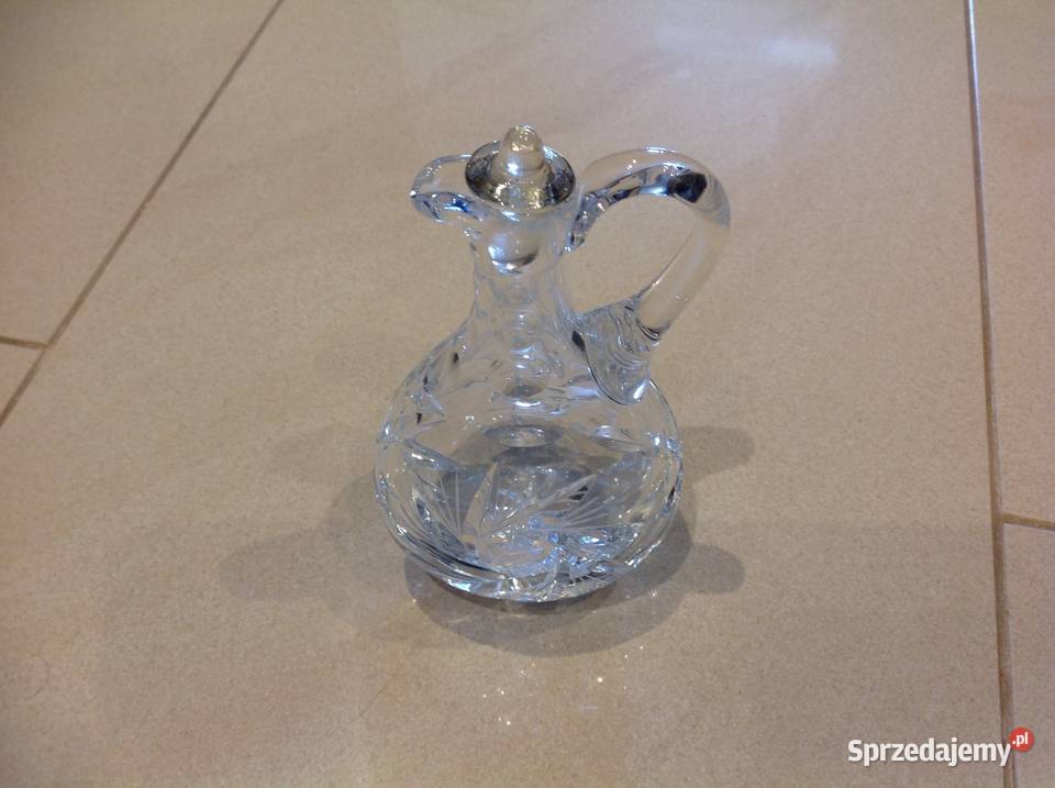 Karafka Kryształowa na Ocet Oliwe lubuskie Nowa Sól