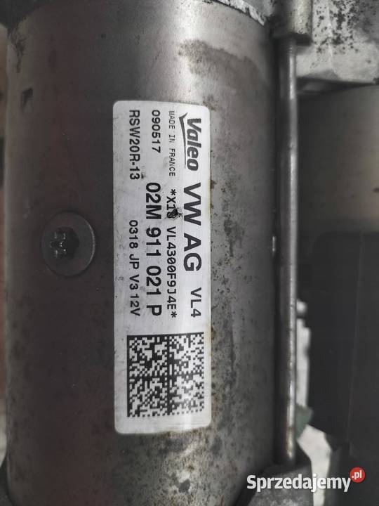 ROZRUSZNIK 02M911021P 20 TDI Audi A3 III 2013 Rok produkcji 2017 sprzedam