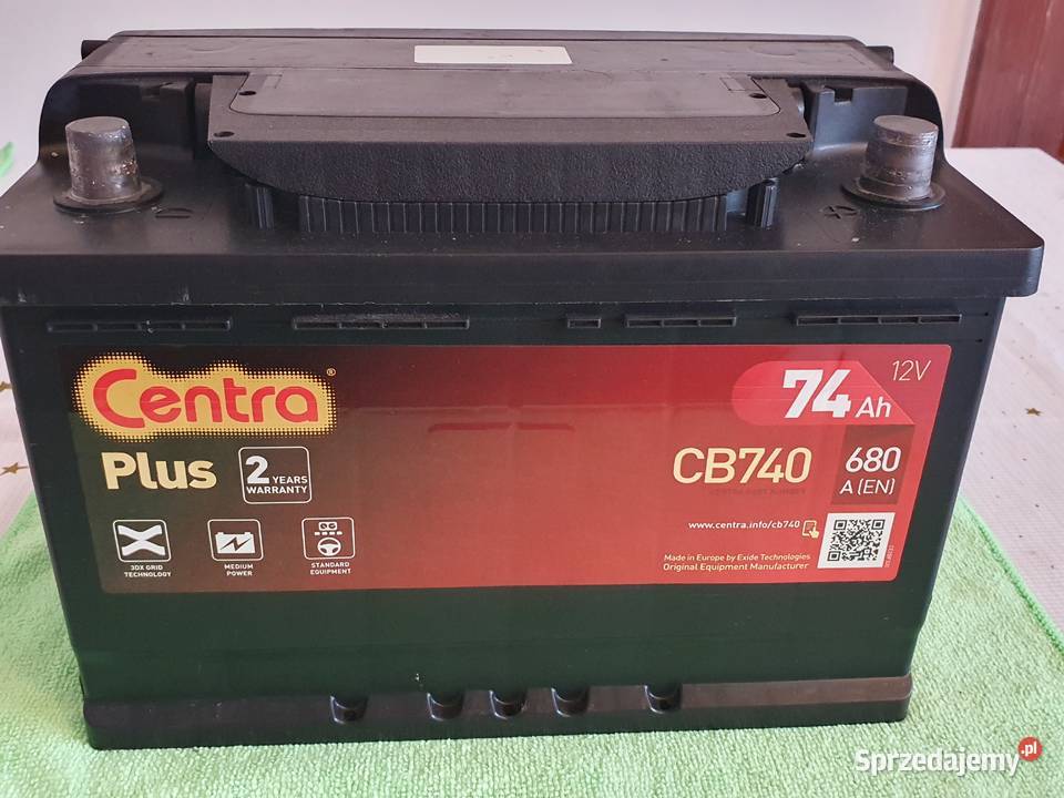 Akumulator Centra Plus CB740 osobowe Jelenia Góra sprzedam
