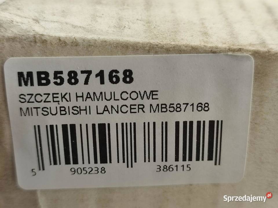 SZCZĘKI HAMULCOWE MITSUBISHI LANCER II 19791983 Szczęki hamulcowe