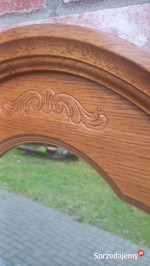 Lustro ścienne wiszące w drewnianej ramie 689 Gawroniec