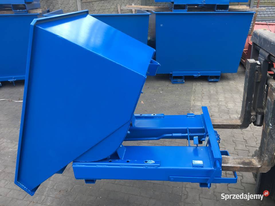 Kontener metalowy do wózka widłowego 1500l dolnośląskie Wołów