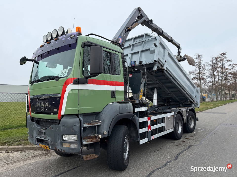 Wywrotka 6x6 z dzwigiem Man 10518cm3 mazowieckie