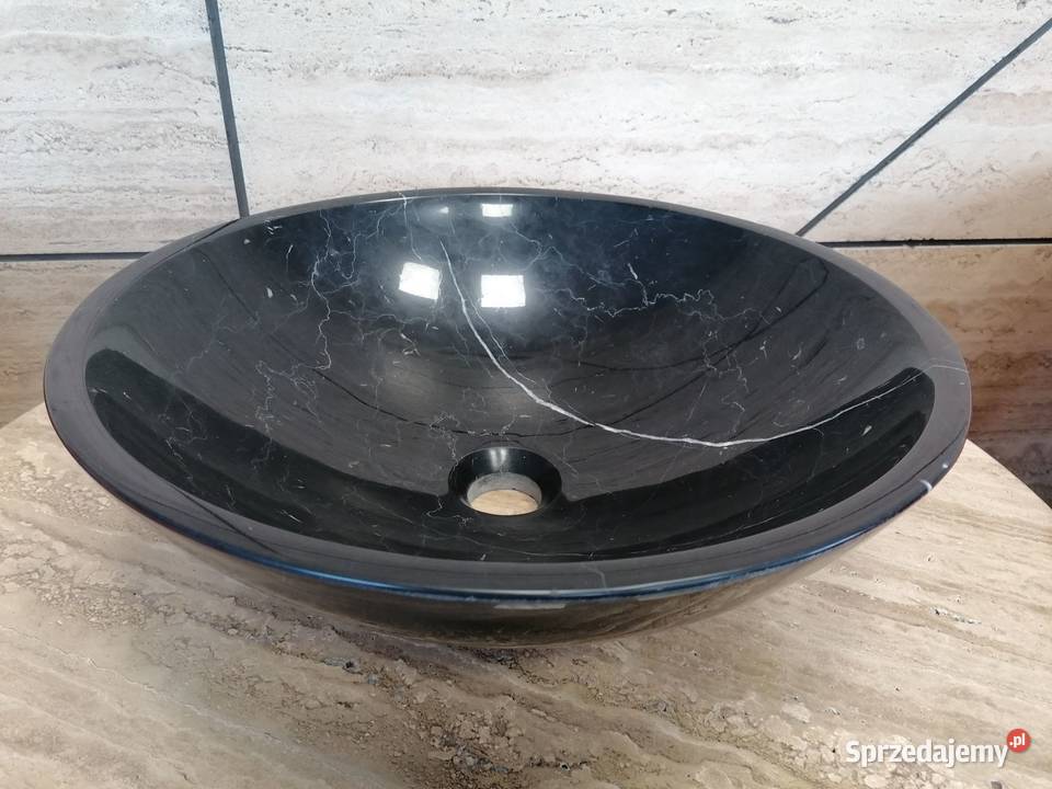 Umywalka marmurowa NERO MARQUINA podkarpackie Przemyśl