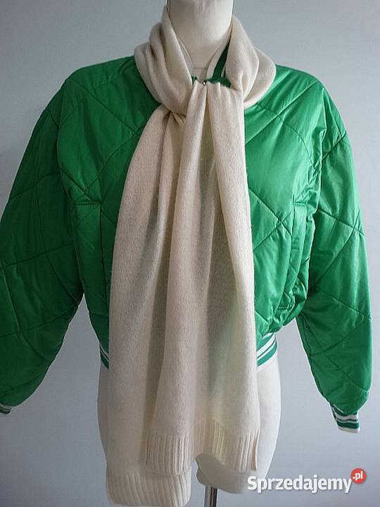 Szalik Kaszmirowy 100 Kaszmir Kremowy Marks podlaskie Łomża