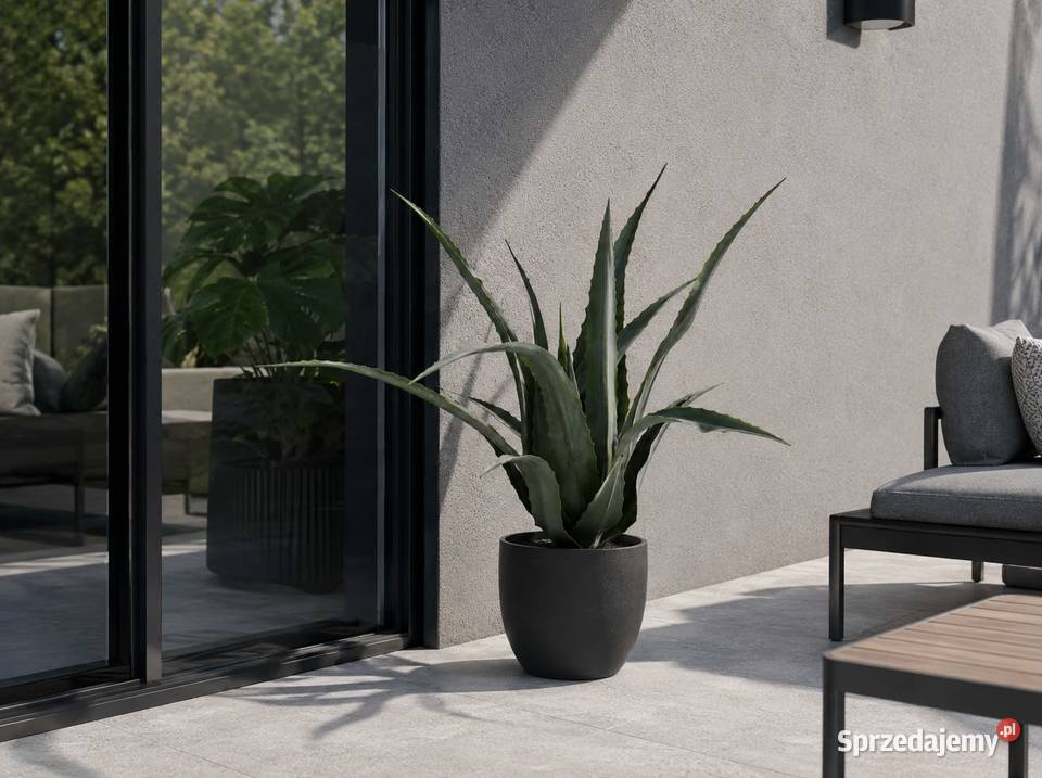 Sztuczny aloes 65 w doniczce dekoracyjna roślina Golkowice sprzedam
