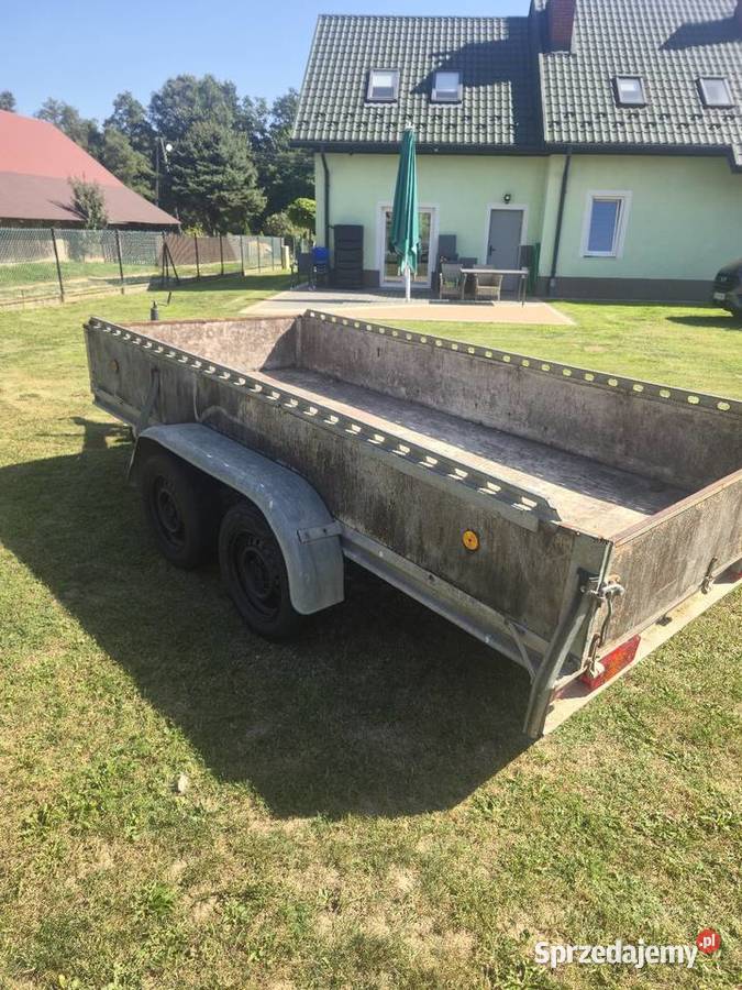 Przyczepka samochodowa DMC 2T z dokumentami Do samochodów osobowych Dębica