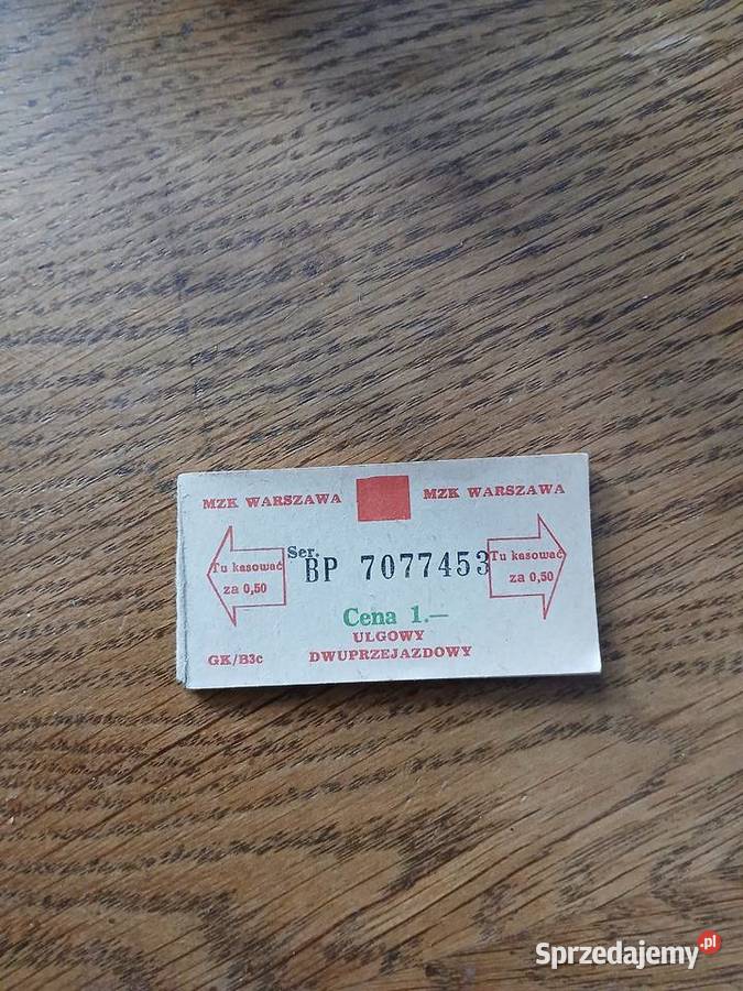 Bilety MZA Warszawa
