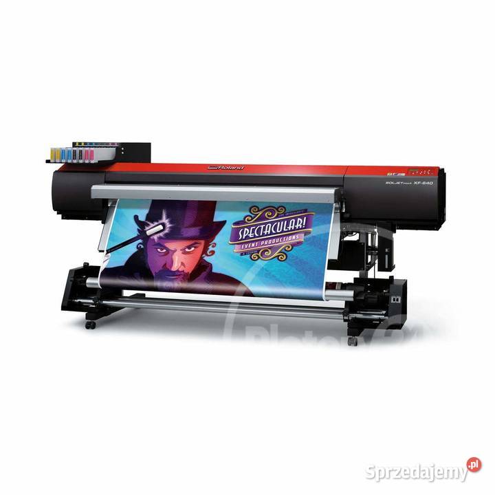 Ploter ROLAND XF640 nowe 2 głowice 102m2h FV Lublin sprzedam