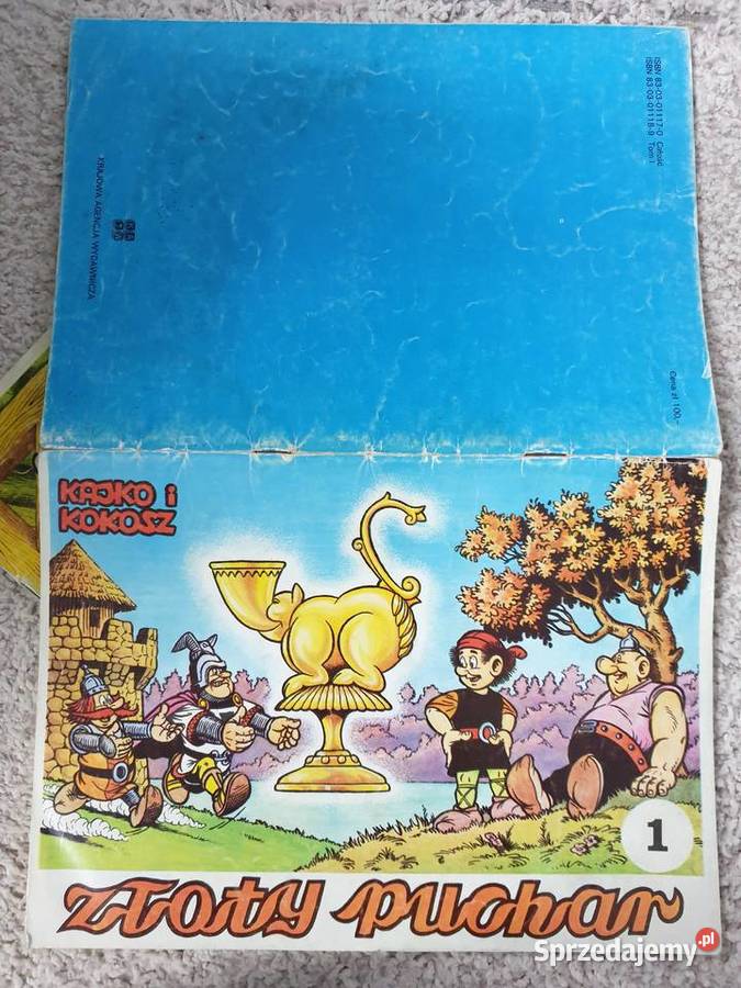 Kajko i kokosz Złoty Puchar cz1 i 2 wydanie 1 Gdynia